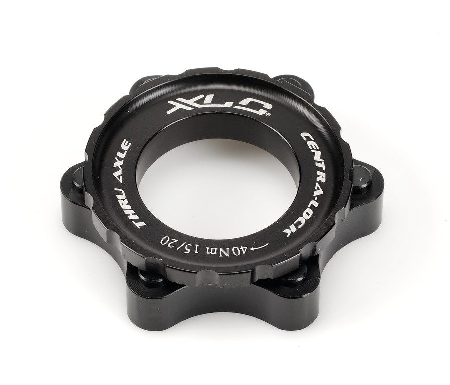 XLC Adattatore Center Lock per perno passante Nero